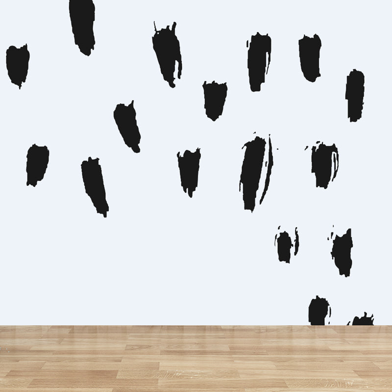 Washable Ink Mark Drawing Mural Wallpaper Customized Modern Wall Art for Bedroom