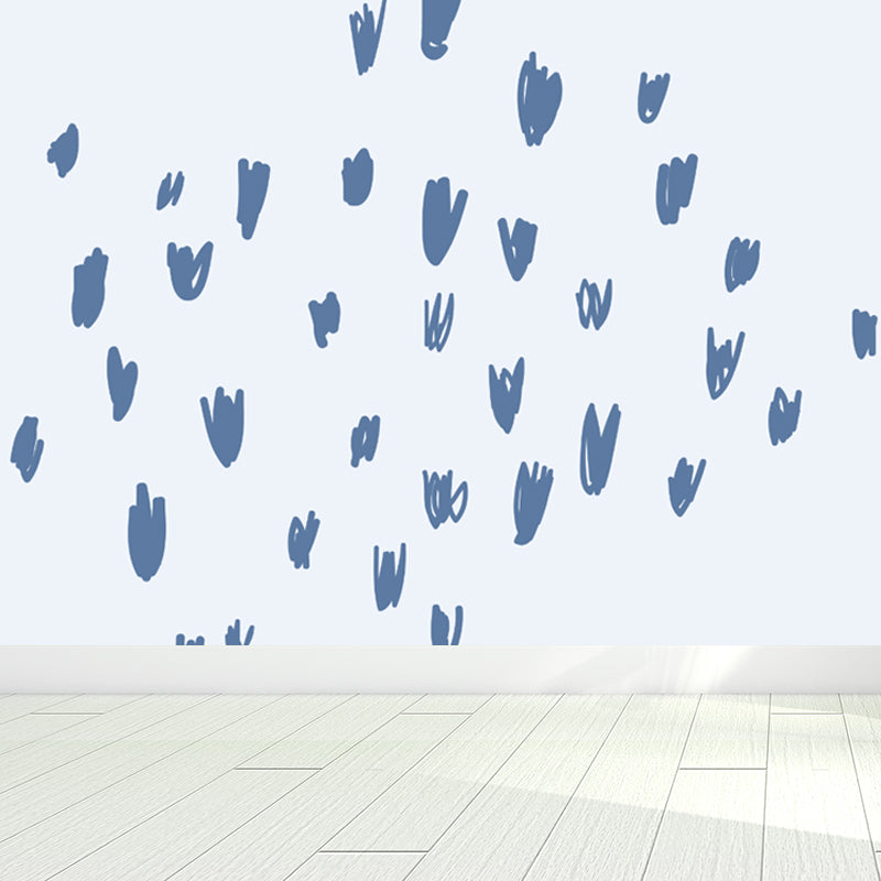 Soft Color Botanics Wall Mural Decal Plant Childrens Art Waterproofing Wall Decor