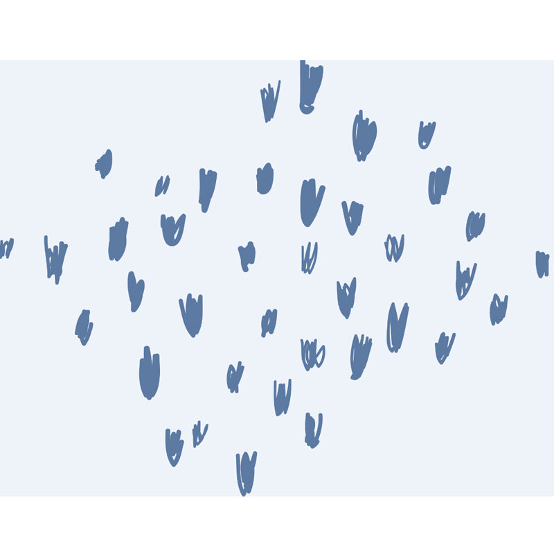 Soft Color Botanics Wall Mural Decal Plant Childrens Art Waterproofing Wall Decor