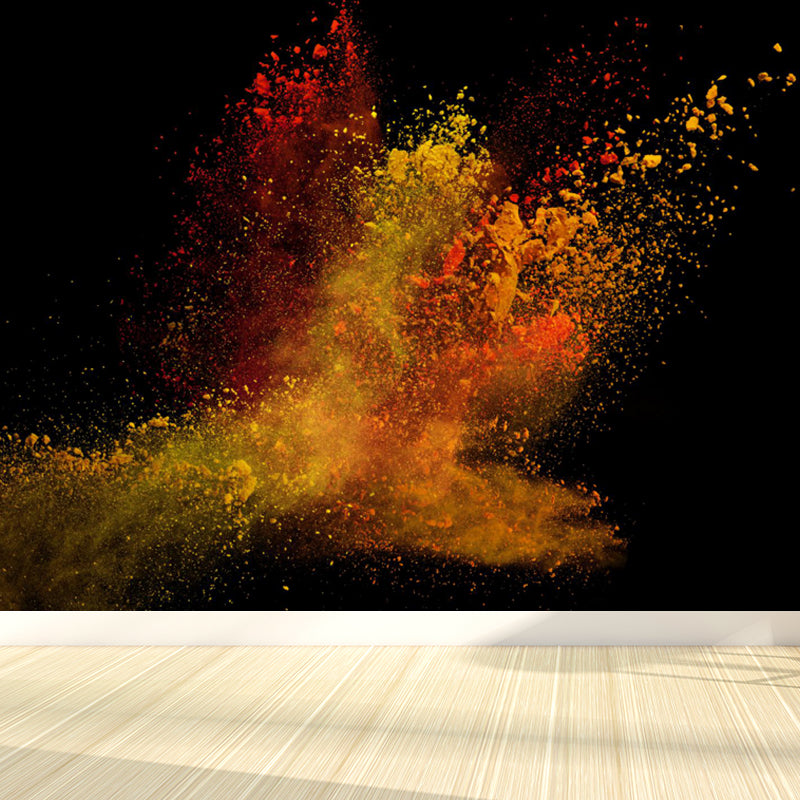 Photography Abstract Burst Print Mural Decal Big Wall Art for Sitting Room, Custom Made