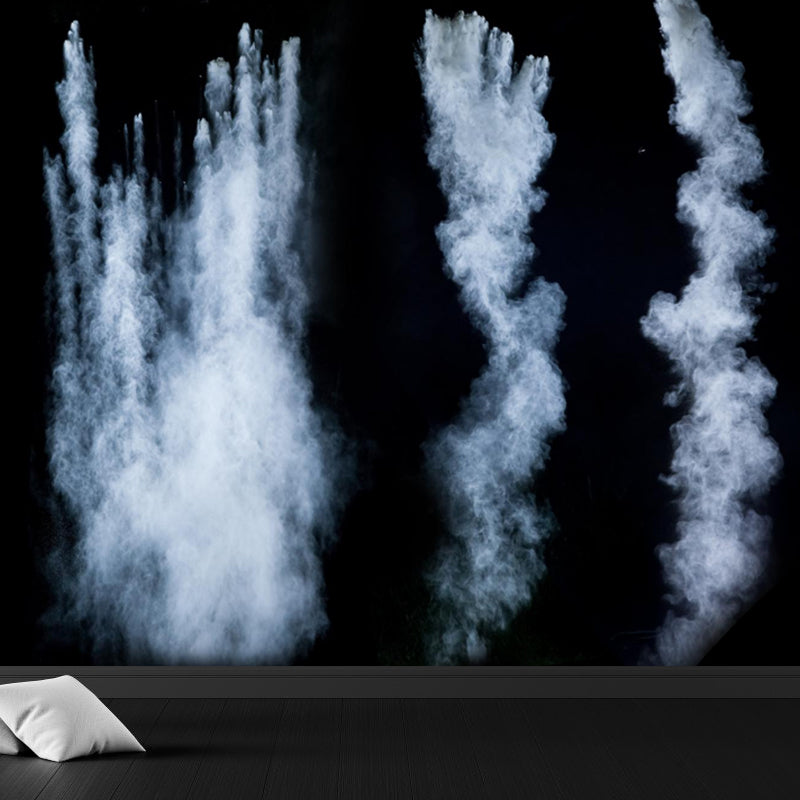 Photography Abstract Burst Print Mural Decal Big Wall Art for Sitting Room, Custom Made