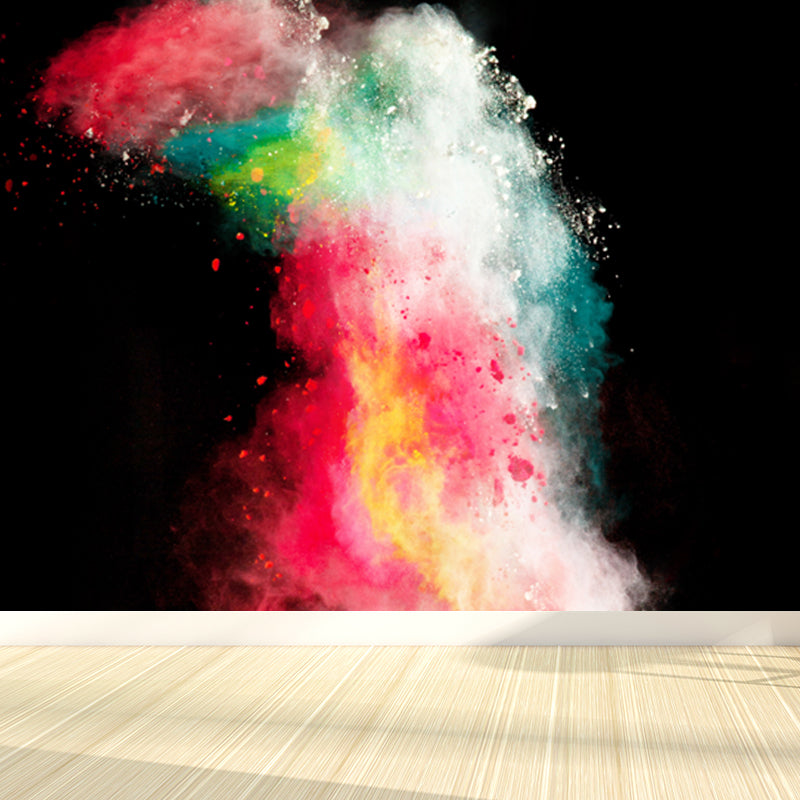 Colorful Blast Powder Wallpaper Mural Waterproofing Modern Living Room Wall Decor