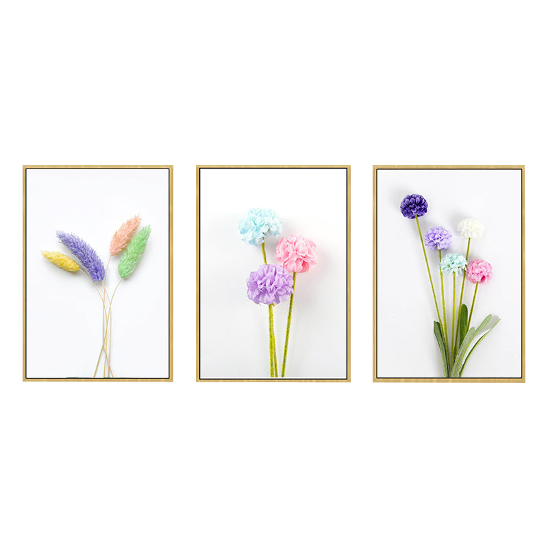 Floral Printed Photography Wall Decor Contemporary Canvas Painting, Multiple Sizes
