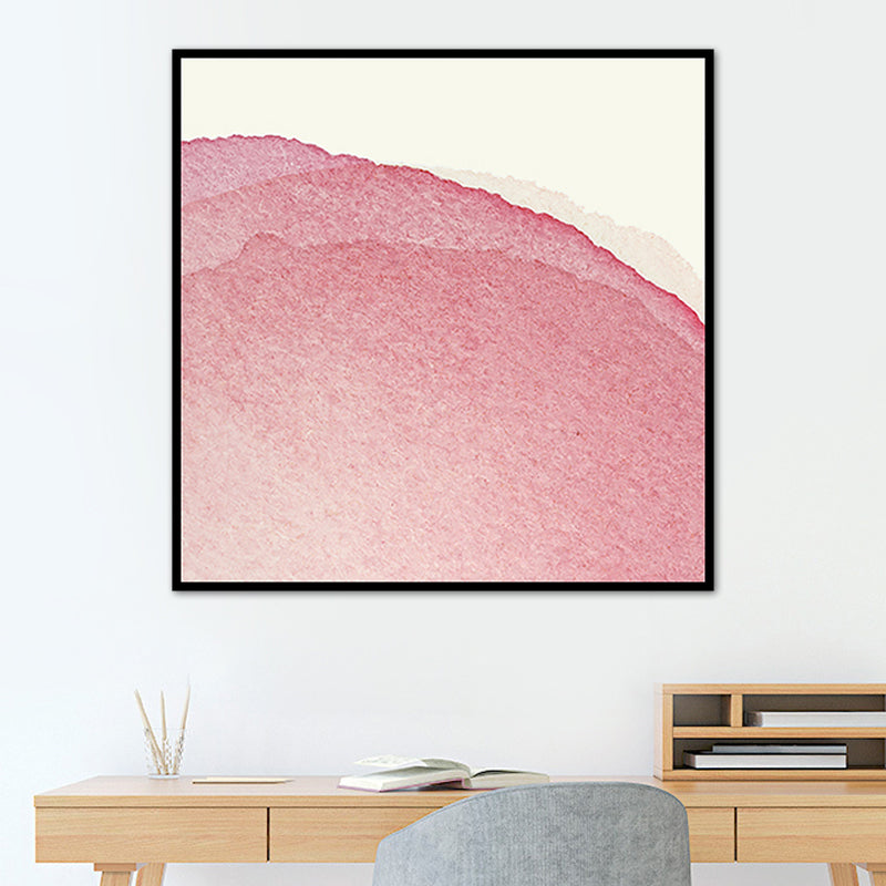 Abstrakte Leinwand mit zeitgenössischer Kunst in hellen Farben für das Badezimmer, verschiedene Größen