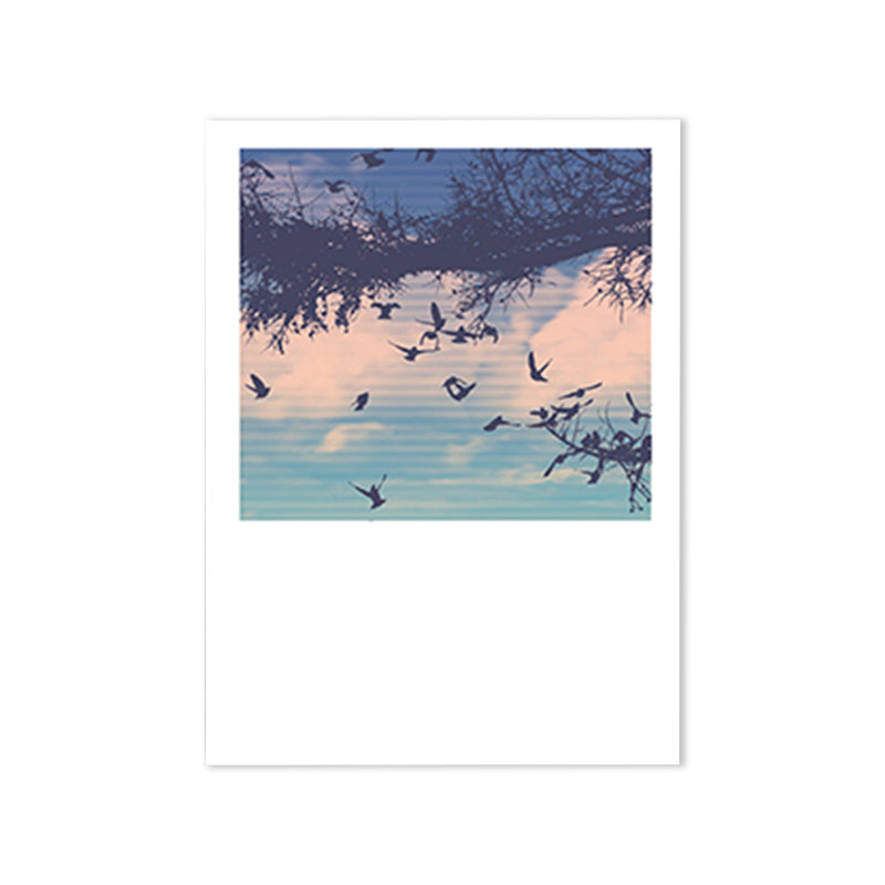Hedendaagse Sky Scene Wall Decor Canvas Lichte kleur Natuurlijk landschap Art Print, meerdere maten