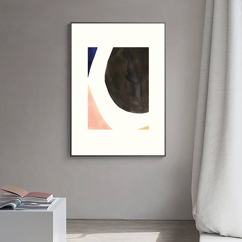 Peinture imprimée sur toile abstraite pour intérieur de maison, couleur pastel, plusieurs options de tailles