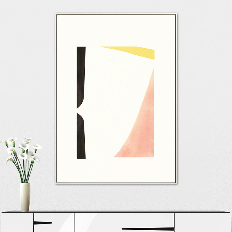 Peinture imprimée sur toile abstraite pour intérieur de maison, couleur pastel, plusieurs options de tailles