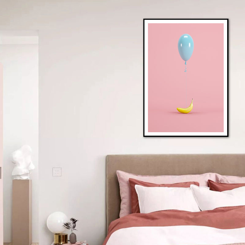 Ballon Canvas Print Nordic esthetiek Stilleven Wall Art Decor in pastelkleur
