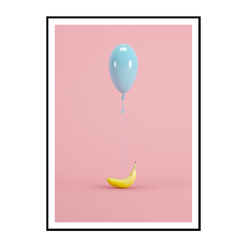 Balloon Canvas Print Nordic Aesthetics Still Life Wall Art Decor in Pastel Color