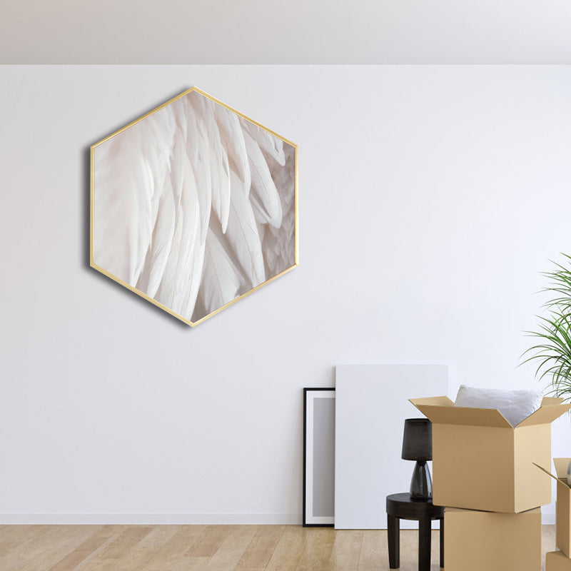 Fashional Pattern Wall Decor Nordic Textured Girls Bedroom Canvas, Multiple Sizes