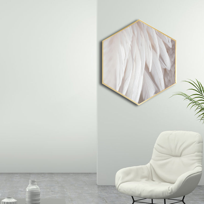 Fashional Pattern Wall Decor Nordic Textured Girls Bedroom Canvas, Multiple Sizes