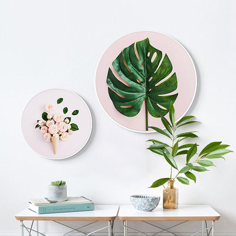 Floral Print Photography Painting Nordic Style Canvas Wall Decor, Multiple Sizes