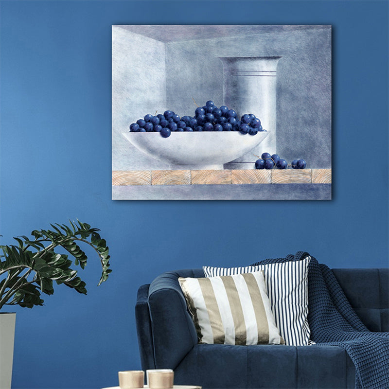 Lichte kleur smakelijke vruchten canvas moderne kunststijl getextureerde muur decor voor woonkamer