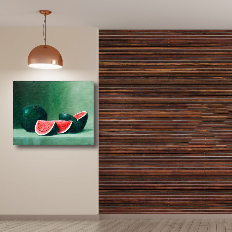 Lichte kleur smakelijke vruchten canvas moderne kunststijl getextureerde muur decor voor woonkamer
