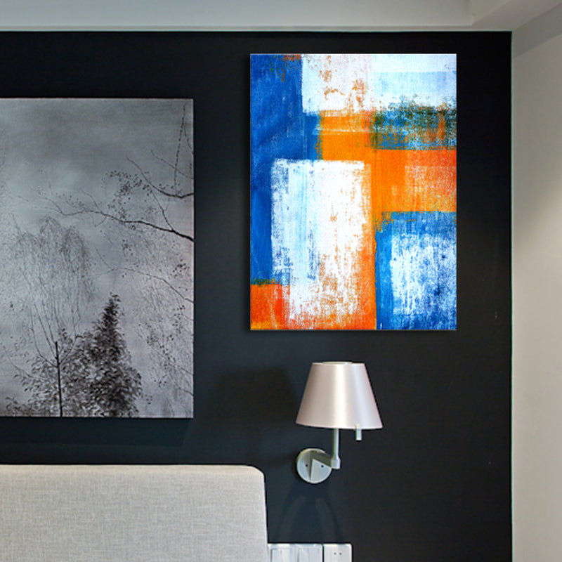 Moderne kunst abstract patroon canvas pastel kleur slaapkamer muur decor, meerdere maten