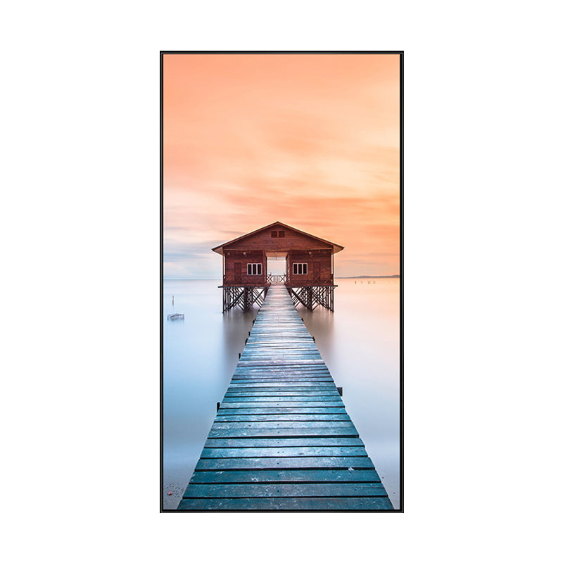 Photography Modern Style Canvas Print Natural Landscape in Light Color, Multiple Sizes