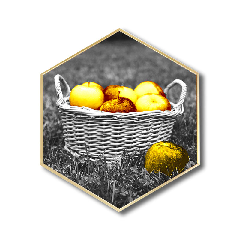 Light Color Modern Art Print Foods Wrapped Canvas for Kitchen, Multiple Sizes Options