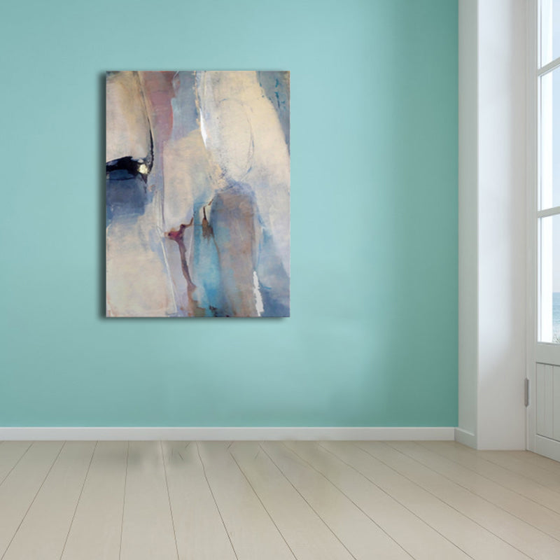 Abstract Wall Decor Contemporary Art Textured Bedroom Canvas Print, Multiple Sizes
