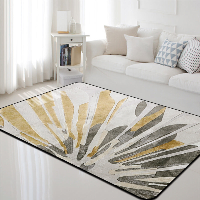 Veelkleurig Shabby Chic Tapijt Polyester Abstract Tapijt Machinewasbaar Antislip Rugtapijt voor decoratie