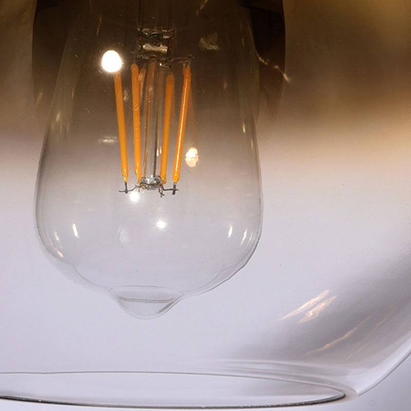 8 "/10"/12 "W Globe Anhänger Beleuchtung Nordisches Glas 1 Leichtes Splitter/Gold/Roségold Hanges Licht