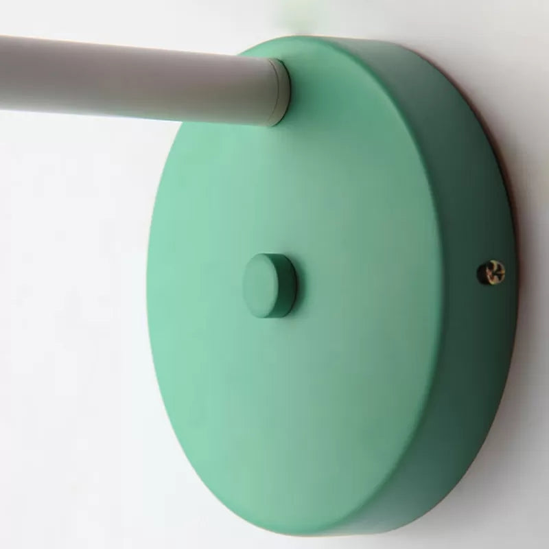 Rotatable Single Light Mouse Wall Light Nordic Stylish Metal Sconce Light for Study Room