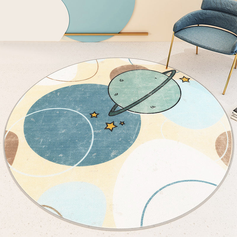 Tapis modernisme élégant tapis colorblock multicolo