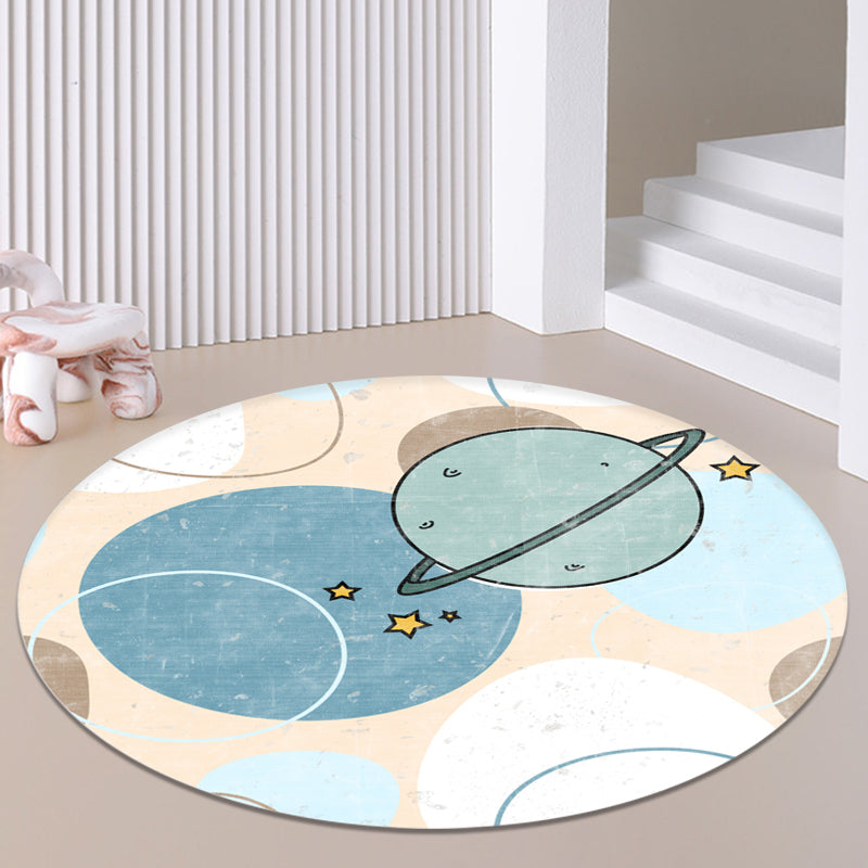 Tapis modernisme élégant tapis colorblock multicolo