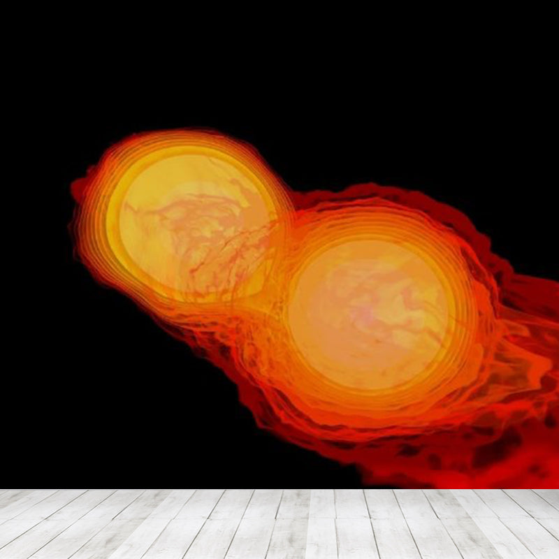 Whole Changeable Sky Scene Mural Wallpaper for Wall Decor Modern Girls Bedroom Wall Art