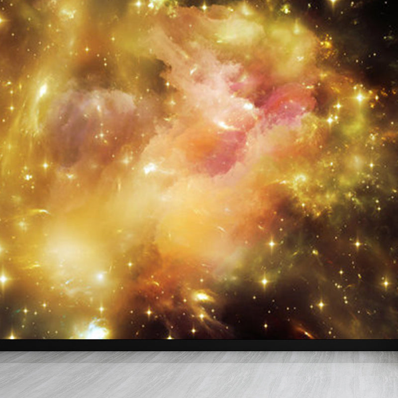 Light Color Contemporary Mural Wallpaper Sky Scenery Wall Covering for Guest Room