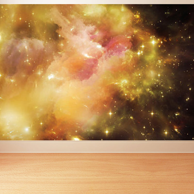 Light Color Contemporary Mural Wallpaper Sky Scenery Wall Covering for Guest Room