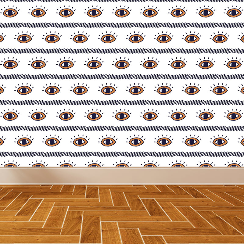 Printing Graphic Mural Decal Pastel Color Contemporary Wall Covering for Living Room