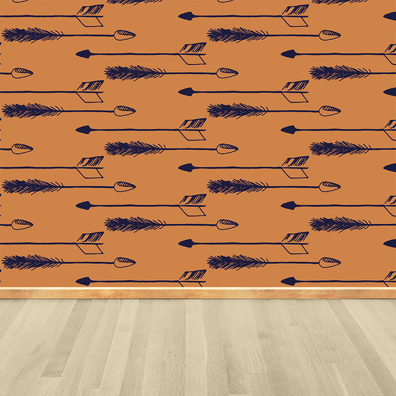 Printing Graphic Mural Decal Pastel Color Contemporary Wall Covering for Living Room