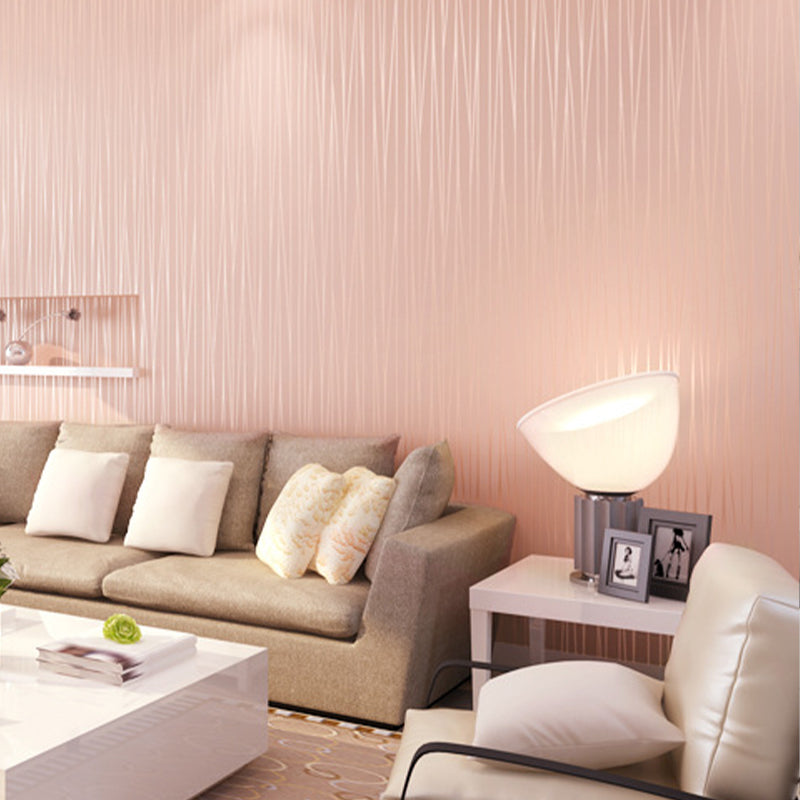 Pastel Color Crossed and Mottled Line Decorative Non-Pasted Wallpaper, 20.5-inch x 33-foot