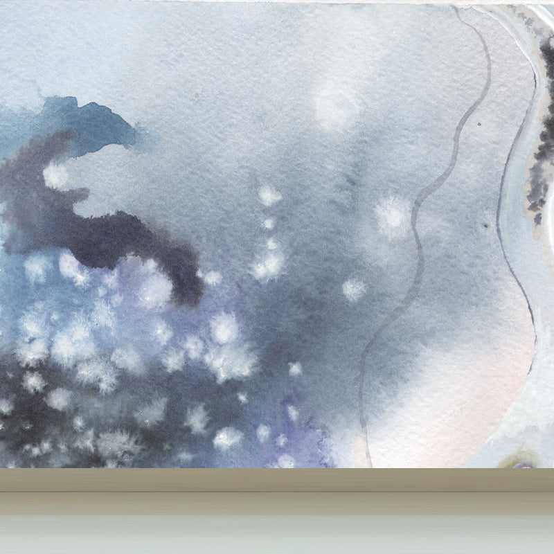 Soft Color Graphic Mural Wallpaper Abstract Modern Stain-Proof Wall Covering for Kitchen