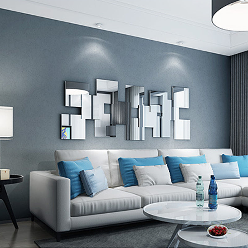 Plain Color Non-Pasted Wallpaper, 33-foot x 20.5-inch, Grey