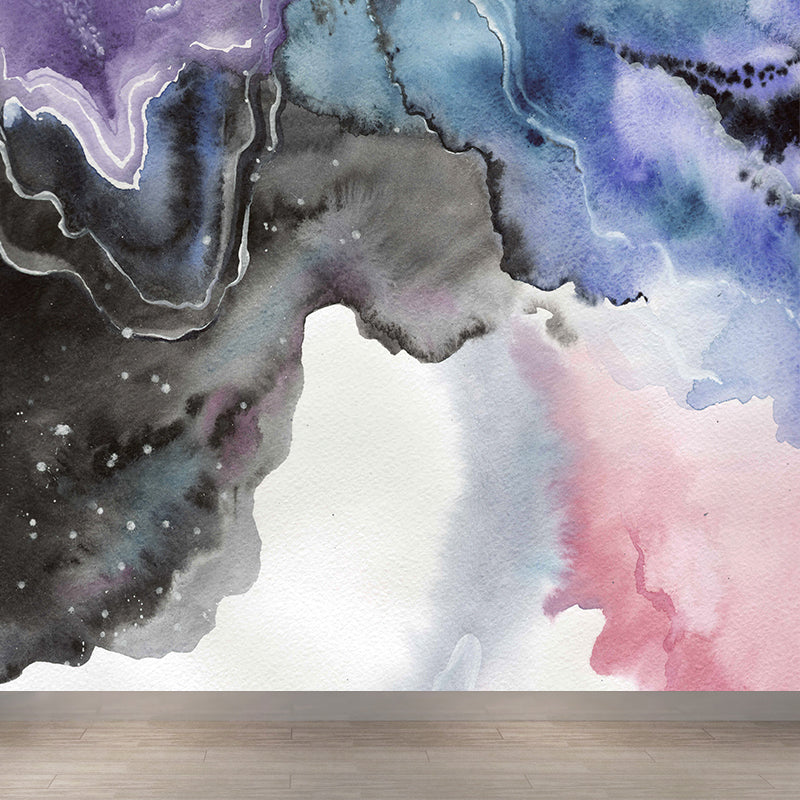 Non-Woven Decorative Wall Mural Modern Abstract Pattern Wall Covering, Custom Printed