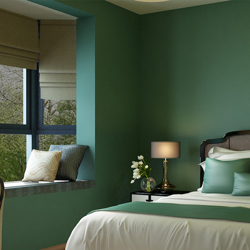 Non-Woven Wallpaper with Pure Color Design, Non-Pasted