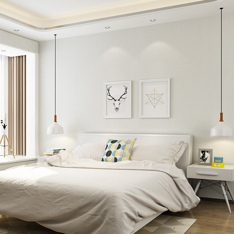 Pure-Colored Marble and Concrete Design 20.5" x 33' Non-Pasted Decorative Wallpaper