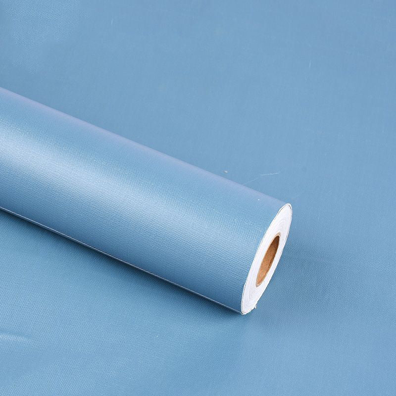 Contemporary Minimalist 48.4 sq ft. Vinyl Waterproof Plain Color Wallpaper