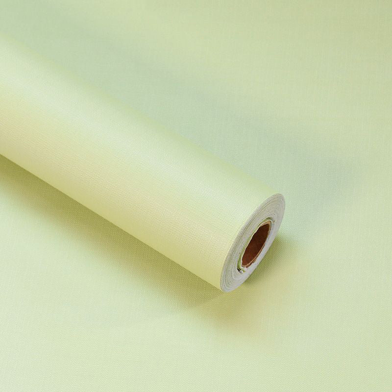 Contemporary Minimalist 48.4 sq ft. Vinyl Waterproof Plain Color Wallpaper