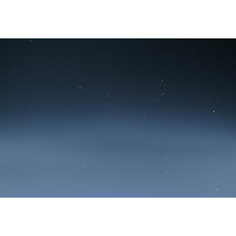 Modern Asteroid Glittering Stars Mural Blue Waterproof Wall Decor for Living Room