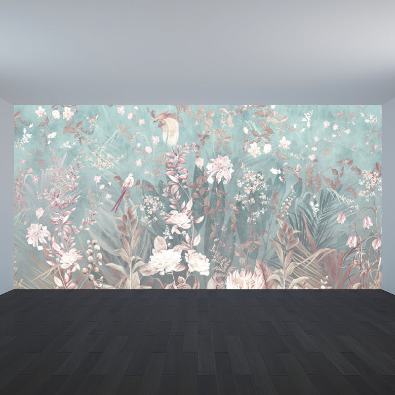 Home Decor Flower Print Mural Decal Customized Contemporary Wall Art for Kitchen