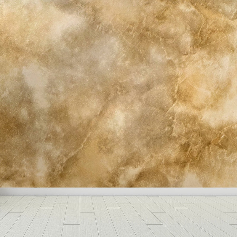 Peinture murale effet marbre Extra Large, couleur douce, Art mural non tissé pour la décoration de la maison, personnalisé