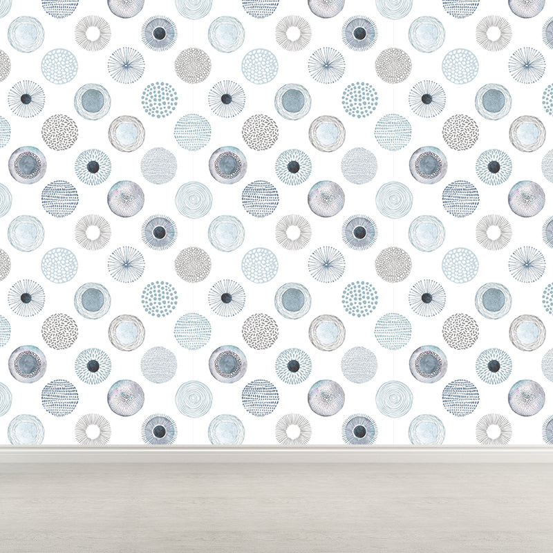 Big Dandelions Wallpaper Mural Modern Novelty Flower Print Wall Covering in Pastel Color