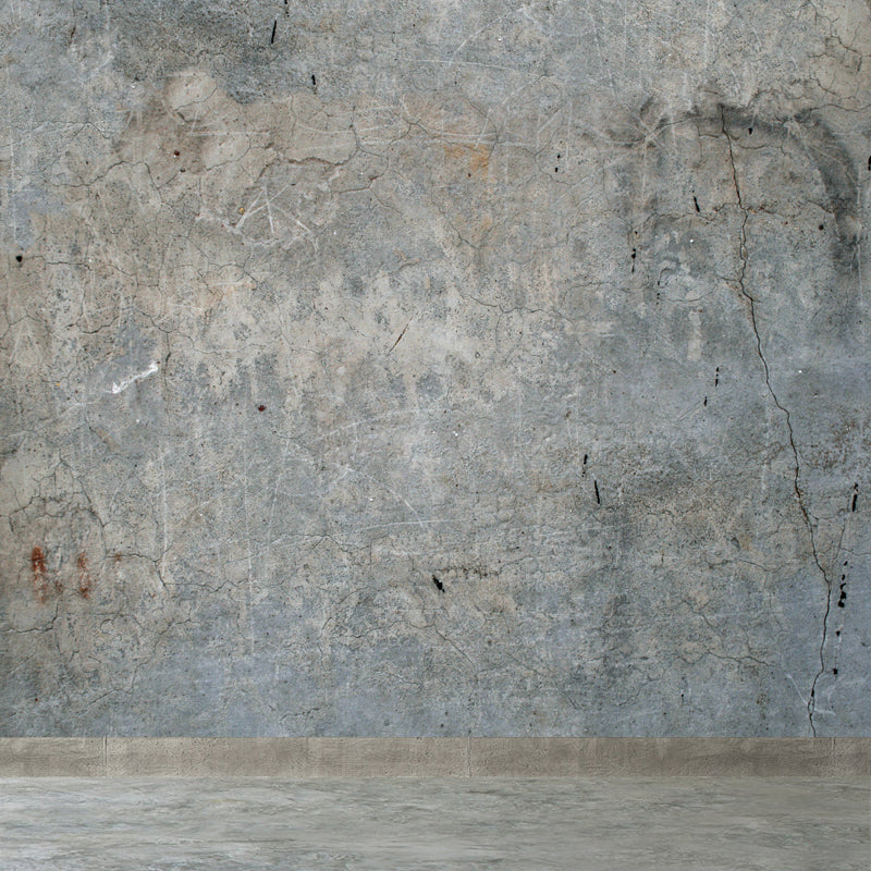 Scratched Wall Mural Decal Pastel Color Industrial Style Wall Covering for Boys Room