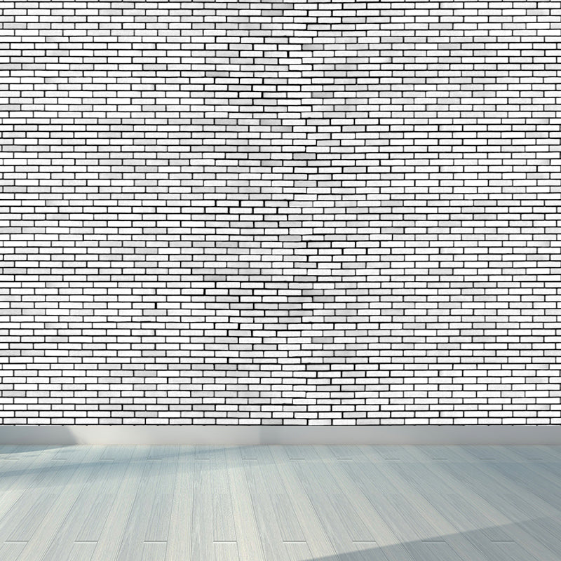 Steampunk Brick Look Wallpaper Muurschildering voor Restaurant Custom Wall Decor in donkere kleur