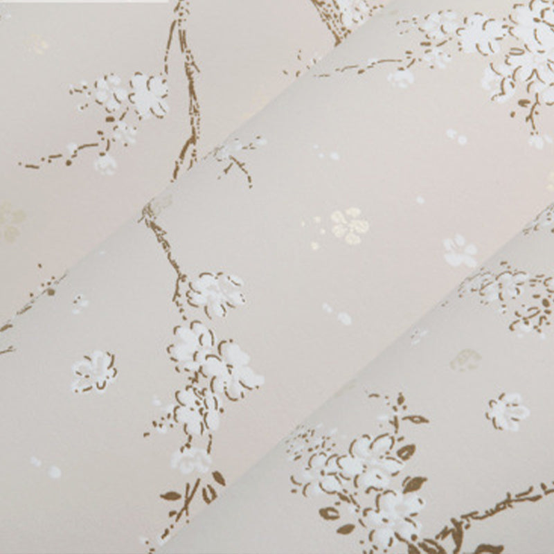 Non-Woven 33-foot x 20.5-inch Chinese Retro Non-Pasted Wallpaper