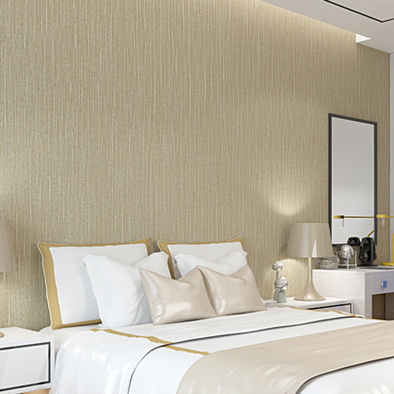 Non-Woven Wall Decor Simple Non-Pasted Textured Wallpaper Roll, 31-foot x 20.5-inch