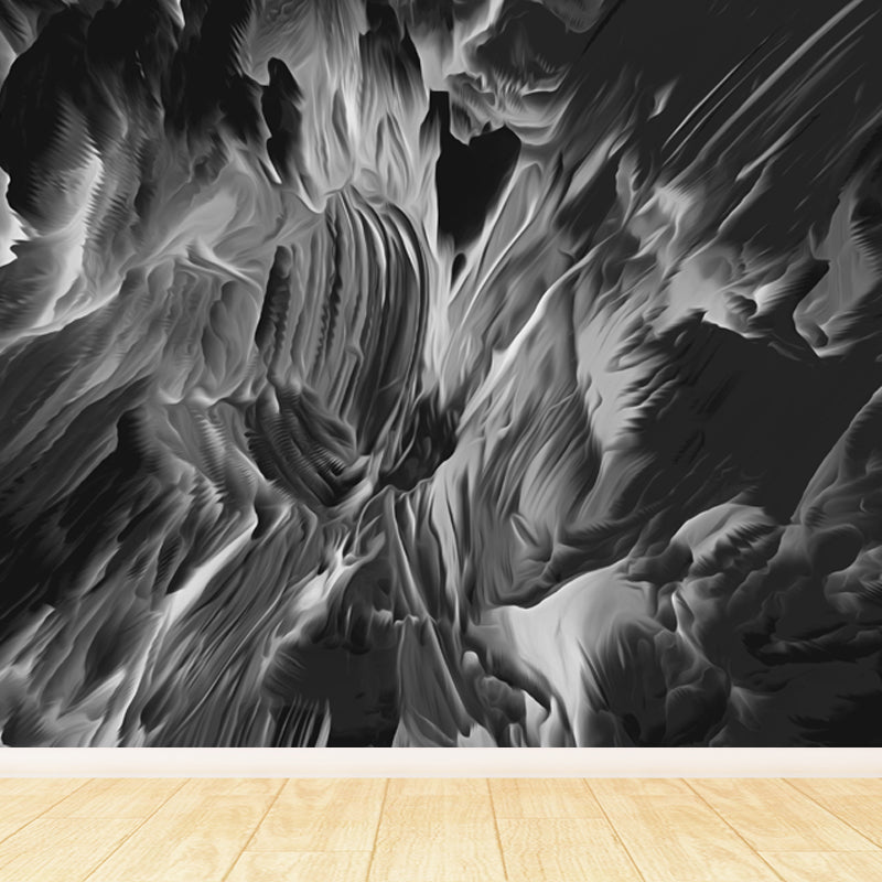 Realistic 3D Blow-out Wall Mural House Interior Abstract Wall Covering, Custom Print