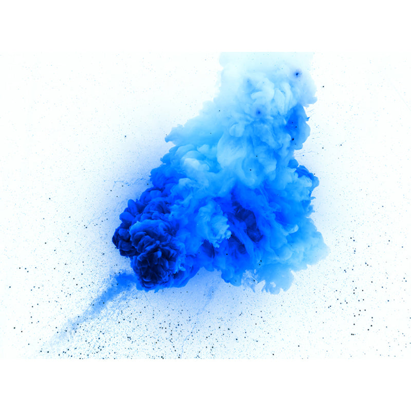 Slow Motion Explosion Scene Mural Modern Moisture Resistant Bedroom Wall Decor, Custom Made